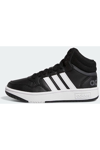 Adidas Hoops Mid Sneaker 3.0 K Çocuk Günlük Ayakkabı Siyah GW0402 Siyah