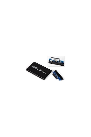Usb 3.0 Sata Harici Harddisk Kutusu 2.5 Inç Siyah Taşınabilir Ve Hafif Tasarım