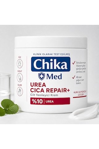 Chika Med + Urea Cilt Yenileyici Nemlendirici Krem 400 Ml