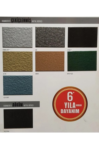 Marshall Hammerite Çekiçlenmiş Tip Metal Boyaları 0.75 Lt