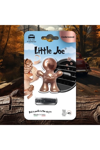 Little Joe Sedir Ağacı Araç Kokusu Cedarwood -45 Gün -oto Kokus