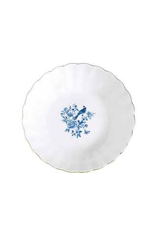 Easy Life Paradise Garden Porselen Yemek Tabağı 20 Cm Mavi