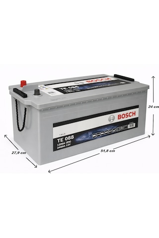 Bosch Te 088 240 Ah 1200a En Efb Akü