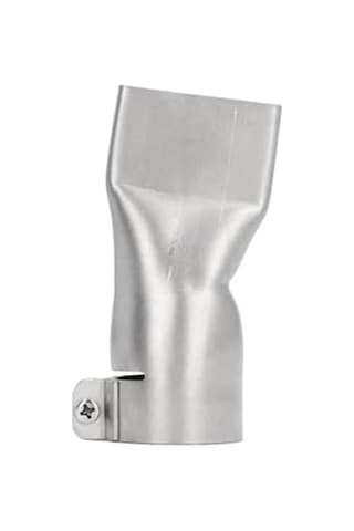 Xurunkeji 40 Mm Düz Geniş Ağızlı Kaynak Ucu Sıcak Hava Tabancaları İçin Kolay Değiştirilebilir Paslanmaz Çelik Kaynak Ucu