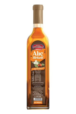 Bozkırlı Çavuşoğlu Doğal Fermantasyon Alıç Sirkesi 500 ML