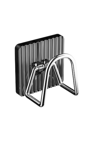 Gri Duvara Monte Yapışkanlı Lavabo Sünger Tutucu Akrilik Caddy Organizatör Raf Depolama Kanca Fırçalar İçin Kesme Tahtası Mutfak Aksesuarı