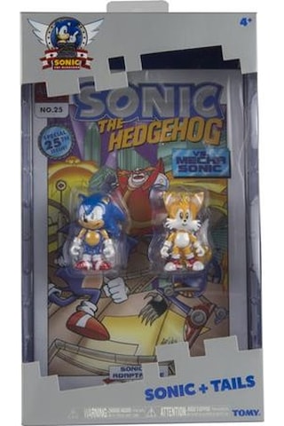 Tomy Sonic Boom Sonic ve Tails 25. Yıl Özel Oyuncakları Figürleri
