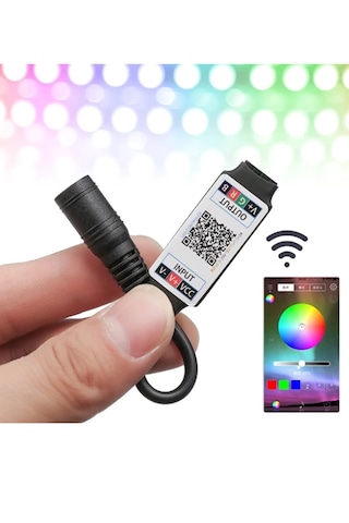 Rgb Lede Bluetooth Özelliği Ekleme Cihazı 5v-24v Bluetooth Modül