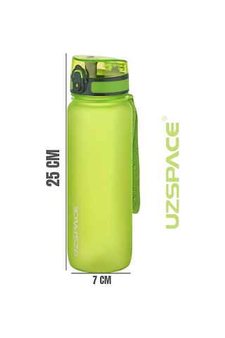 Uzspace 800 ML Yeni Ebat Boy 25 CM Tritan Su Matarası Bpa