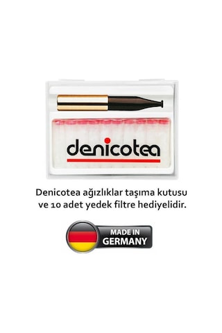 Denicotea 20251 Ejectör Filtreli Sig. Ağızlığı Syh/Gold