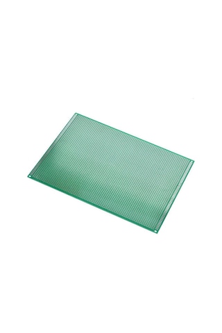 Koodmax 15x20cm Proto Pcb Tek Taraflı Delikli Pertinaks Prototip Deney Kartı Delikli Plaket Pertenak