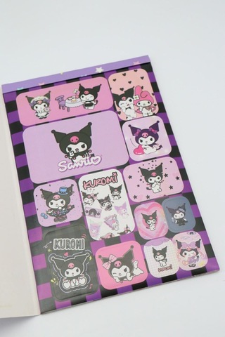 Kuromi Sticker Albüm Çok Renkli
