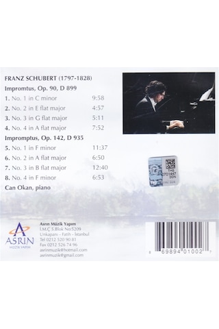 Can Okan - Schubert - Impromptus (Cd)