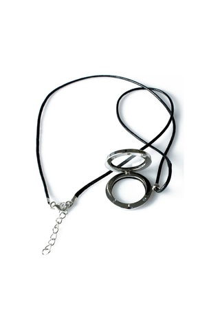 Hediyeci Abla Açılır Kapanır Mıknatıslı Sade Camlı Çerçeve Kolye Gümüş - Altın - Rose Gold