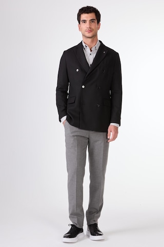 Dufy Siyah Erkek Ceket - Slim Fit Siyah
