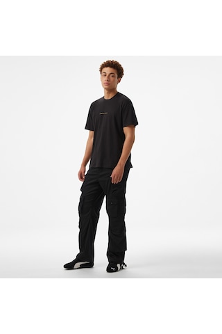 Story Of Angels Dream Logo Band Cargo Unisex Siyah Eşofman Altı Soa3401 Siyah