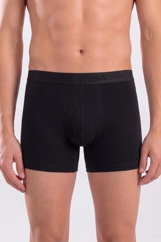 Carlburn Premium Erkek Siyah Boxer 10'lu Paket Pamuklu Likralı Konforlu Yumuşak Doku Esnek Giyim