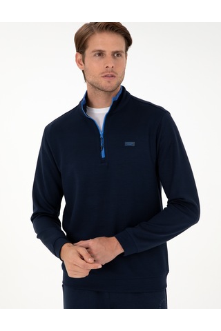 Pierre Cardin Lacivert Regular Fit Sweatshirt 50290662 Vr033
