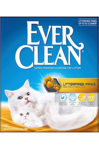 Litterfree Paws Esanslı Kedi Kumu - Tozsuz Formül 10 Lt