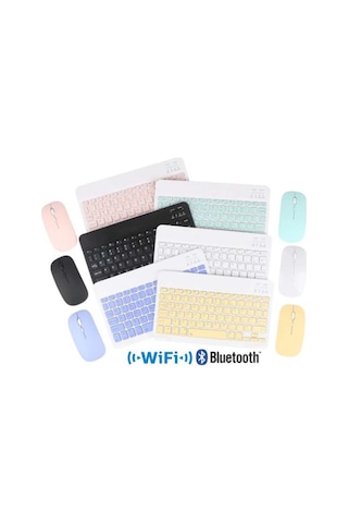 Platoon Pl-388 Bluetooth Kablosuz Klavye Mouse Set Optik