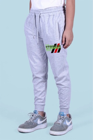Panios Kids 3'lü Dynamic-stronger-new Baskılı Erkek Çocuk Çift Cepli Eşofman Altı Çok Renkli