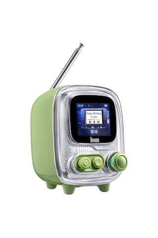 Divoom Tiivoo-2 Fm Radyolu Mini Bluetooth Hoparlör