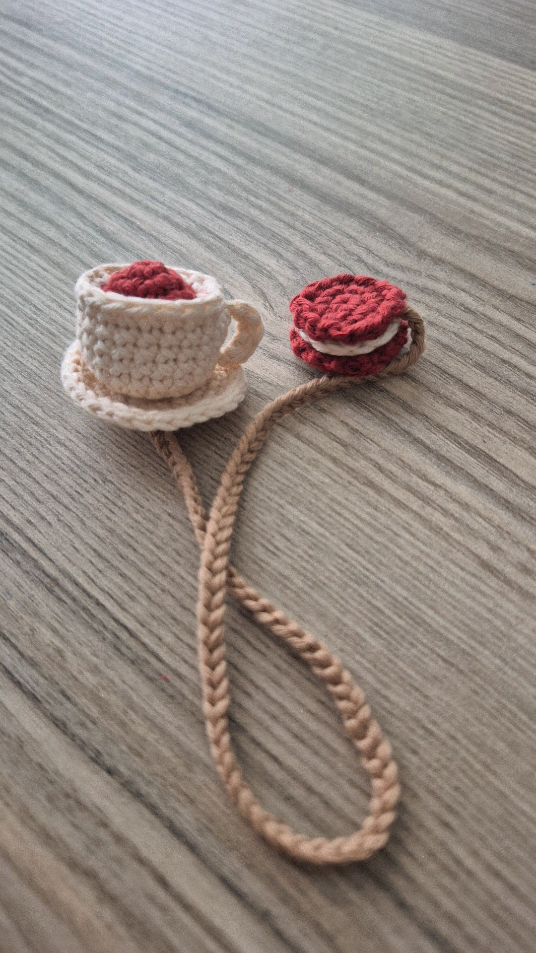 Tasarım Bitmeyen Kahve Tiryakilerine Hediye Türk Kahvesi Amigurumi Kitap Ayracı Öğretmenler Günü