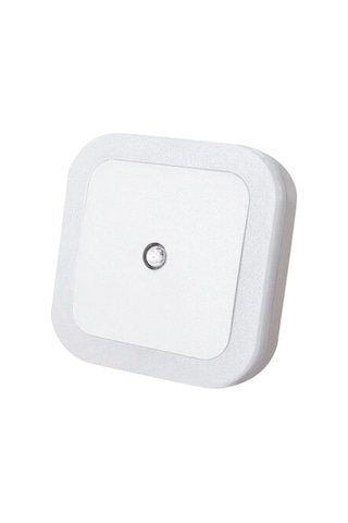 Vkemall Otomatik Işık Kontrollü Led Gece Lambası - Akıllı Ev İçin Odalar, Koridorlar İçin Beyaz Avrupa Tipi Fityan Beyaz