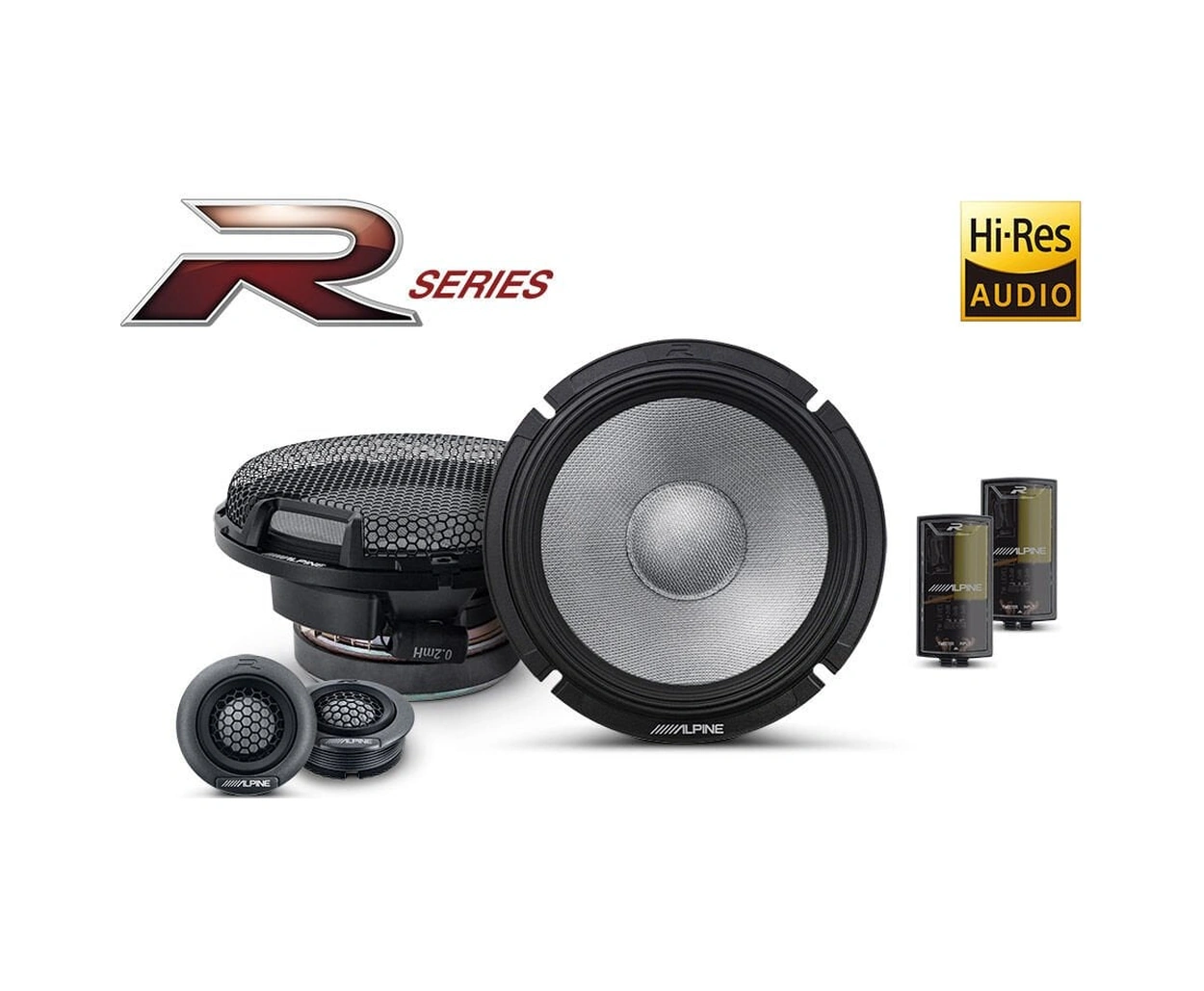 Alpine R2-s65c 16cm Hi-res Komponent Mid Takımı 300 Watt