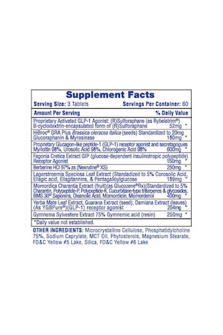 Hitech Pharmaceuticals Slimaglutide Berberine Weıght Loos 180 Tab