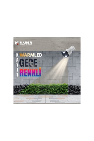 Exitcam 7 Kameralı Full Hd Ahd Güvenlik Seti 8 Kanal Dvr, 500 Gb Hdd, Renkli Gece Görüşü, Yüz Ve A