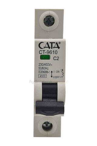 Cata 1x2 Amper W Otomat Monofaze Sigorta Ct-9610