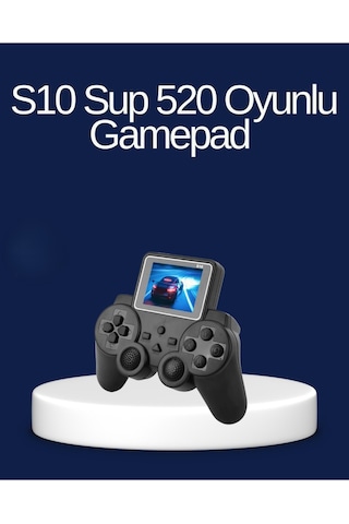 2025 S10 Gamepad 520 Klasik Retro Oyunlu Tv Bağlantılı A Kalite