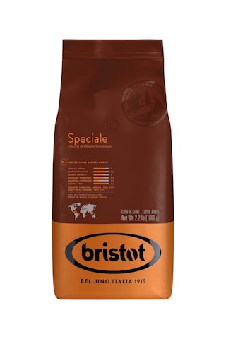 Bristot Speciale Orta Kavrulmuş Premium İtalyan Espresso Çekirdek Kahve 1 KG