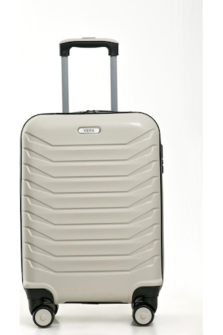 Yefa Pp Polipropilen Kırılmaz Kabin Küçük Boy Valiz Kemik