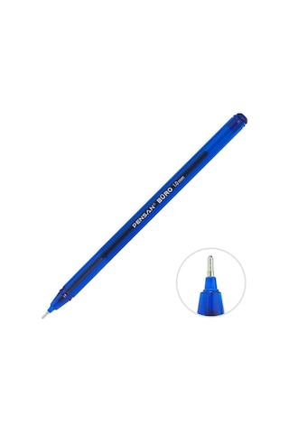 Pensan 2270 Büro 1 MM Tükenmez Kalem 50'li Mavi Siyah Kırmızı Seçenekli