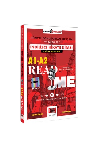 A1-a2 B1-b2 C1-c2 Read Me İngilizce Hikaye Kitabı 3 Kitap Bir Arada Set - 902788111