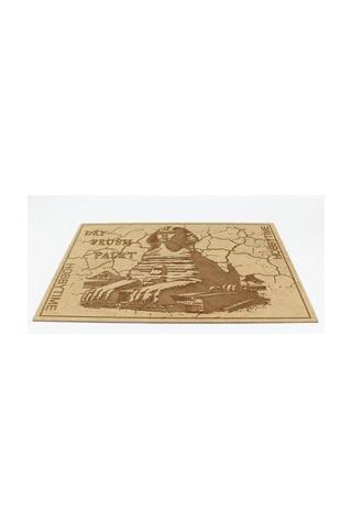 Sefenks Motifli Drybrush Paleti, Mdf Üzeri Lazer Kazıma, 21x30 Cm.