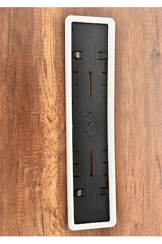 Oto Plaka 2 Adet Beyaz