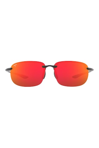 Maui Jim Mj 0456s 005 68 Aynalı Erkek Yastık Siyah Metal Güneş Gözlüğü Siyah