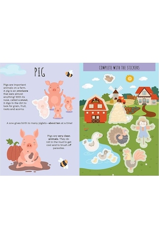 Sassi The Farm - Sticker And Activities
