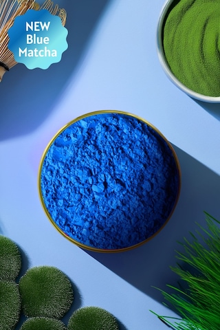 Mim And More Blue Matcha Mavi Spirulina Superfood Matcha Tozu 25 G