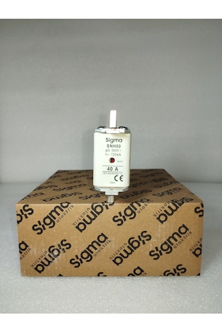 Snh00ı0040 120ka 40a Nh00 Çift Göstergeli Bıçaklı Sigorta