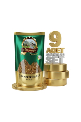 Aluçdağı Çiğ Köfte Harcı 9x100 Gr