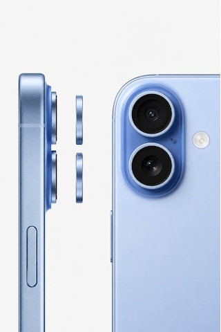 Apple iPhone 17 Uyumlu Kamera Lens Koruyucu Sis Mavisi