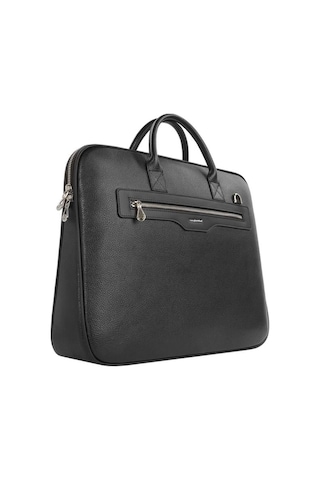 Cengiz Pakel Unisex Hakiki Deri Evrak&laptop Çantası 1712 - Siyah 1712-siyah