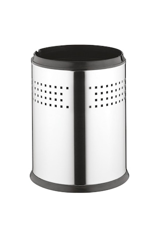 Arkitekta A44048 Çöp Kovası, 3 L, Parlak Paslanmaz Çelik Kaplama Çok Renkli