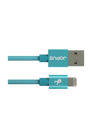 Jopus JO-DK3 1.2 MT Stylish Cloth Lightning Data Kablosu Mavi