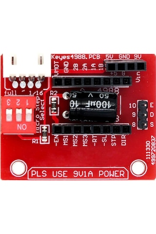 Alkatronik-A4988 Drv8825 Step Motor Sürücü Shield Genişleme Kartı 3D Yazıcı
