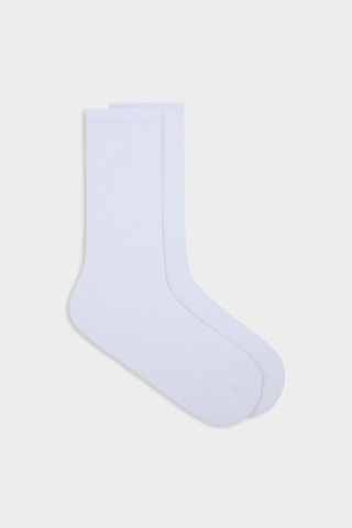 Twn Beyaz 3'lü Pamuklu Tenis Spor Çorap Set 6ec16ortcstt3 801
